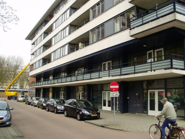 Schilderwerk appartementencomplex Woonstad Rotterdam